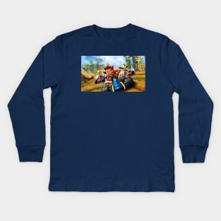 Retro Rampage Kids Long Sleeve T-Shirt